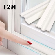 12m Window Weather Stripping Door Seal Strip Window Insulation Weather Strip Draft Stopper for Doors