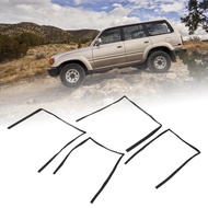 Henlai Window Weatherstrip Rubber Door Belt Strips for FZJ80 FJ80