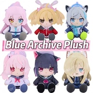 Blue Archive Takanashi Hoshino Sunaookami Shiroko Plush Toys Stuffed Dolls Gift For Kids Home Decor 