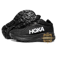 HITAM Black Hoka shoes / Latest Hoka CHALLENGER ATR 7 running shoes / Gym shoes / Hoka running shoes