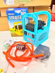 เครื่องพ่นยา หูหิ้ว Jaguar มอเตอร์ปั๊มคู่ แรงดัน 10.3บาร์ ทนงาน จากัวร์ เครื่องพ่นยาแบตเตอรี่ ดูดปุ