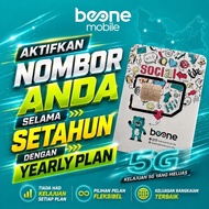 BeOne Prepaid KEKAL AKTIF SETAHUN TANPA PERLU TOPUP, INTERNET RM25/SEBULAN UNTUK 110GB