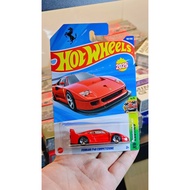 Hot Wheels Ferrari F40 Competizione Model Car (Red)