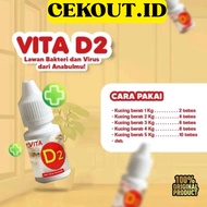 Vita D2 Medicine for Cats with Severe Flu, Flu, and Panleu,Calici, Distemper, Diarrhea Medicine