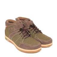 Milton Sepatu Sneakers Boot Pria Margo 03 - Cokelat