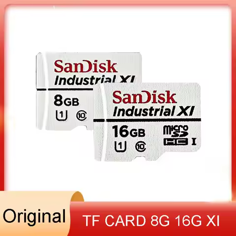 SanDisk Memory card 8GB 16GB C10 U1 TF Card Industrial Wide Temperature MLC XI microSDHC card with T