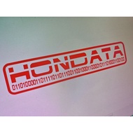 hondata sticker fl5 fk8 stream city civic