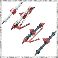 [D E O K] 2Pcs MN82 LC79 Metal Axle Metal Gear Front and Rear Axle for Mang Cow MN82 LC79 RC Truck C