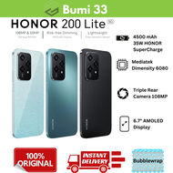 NEW HONOR 200 Lite 5G Smartphone 16 (8+8)GB+512GB 108MP & 50MP Glorious Portrait I Risk-free Dimming