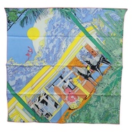 HERMES Carre 70 圍巾「Rendez Vous Galant」真絲多色正品 169638M