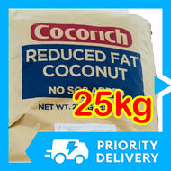 25kg Cocorich DESSICATED COCONUT (Philippine Made) EXPORT QUALITY for Macaroons Bread Pudding Kakani