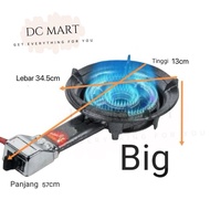 🔥READY STOCK🔥 Dapur auto CAST IRON 2api besar dan kecil/dapur autoAuto Cast Iron Gas Stove /Cast Iro