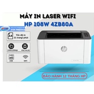 HP LaserJet 108w Printer (4ZB80A) Black and White - Genuine