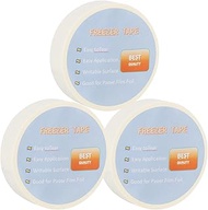 Vistaluxeo Freezer Tape, 3/4 in x 3rolls, Low Temperature Resistance Writable Surface, Easy to Tear 