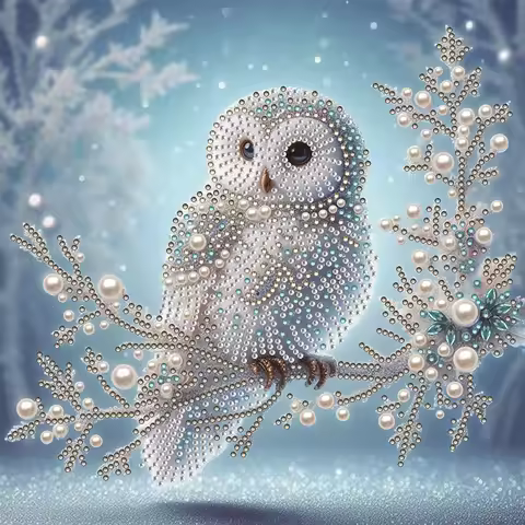 Bird Special Shaped 5D DIY Partial Drill Diamond Painting Kits for Adults Gift Home Wall Decor Diamo