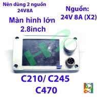 JBC C245/C470 soldering station circuit with 2.0 Inch TFT color screen, power supply from 24-48VDC