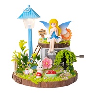 Leiao UT【🔥READY STOCK 🔥】Mini Forest Music Box Childrens DIY Handmade Toy Deep Forest Micro Landscape