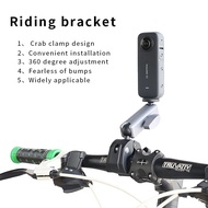 Handlebar Mount For Insta360 X3/ONE X2 Aluminium Mountain Pole Mount Bicycle 360 Degree Rotation insta 360 one x 3 Accessories