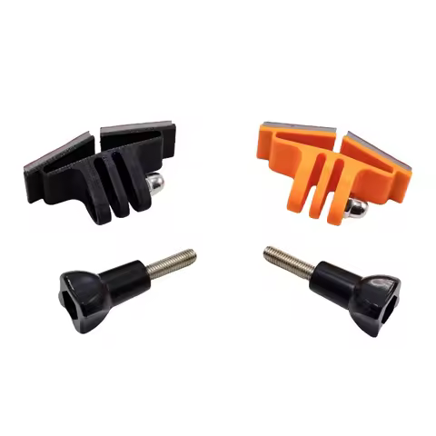 For DJI/GoPro Action Camera to Downhill Half Helmet Visor Base Mount Off-Road Cycling FPV Vlogging T