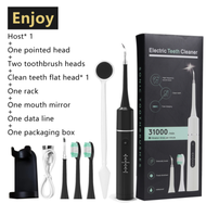 【No damage to gums and teeth】Electric sonic teeth cleaner Ultrasonic Dental Scaler electric tartar r