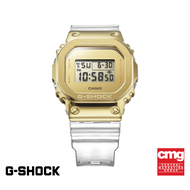 CASIO นาฬิกาข้อมือผู้ชาย G-SHOCK MID-TIER รุ่น GM-5600SG-9DR วัสดุเรซิ่น สีทอง