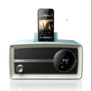 Philips 仿古雙鬧鐘收音機音樂播放器