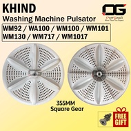 WM92 / WA100 / WM100 / WM101 / WM130 / WM717 / WM1017 Khind Washing Machine Pulsator Piring Mesin Ba