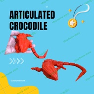Articulated Crocodile Toy Flexible Articulation Crocodile Children's Toy