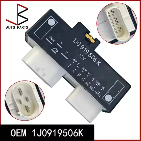 New Electric Fan Control Unit Relay OEM 1J0919506K 1J0919506Q 001-10-31759 for AUDI A3 1996-2006 SKO