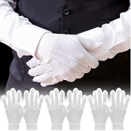 Breathable White Formal Gloves - Men Formal Tuxedo Uniform Gloves - Performance Glove - Soft Knitted