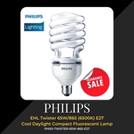 [KLS Lighting] Philips Compact Fluorescent Lamp EHL Twister 65W 865 6500K E27 Cool Daylight