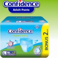 CONFIDENCE Popok Celana Dewasa L10 + 2 / Pampers Dewasa Pants L 10
