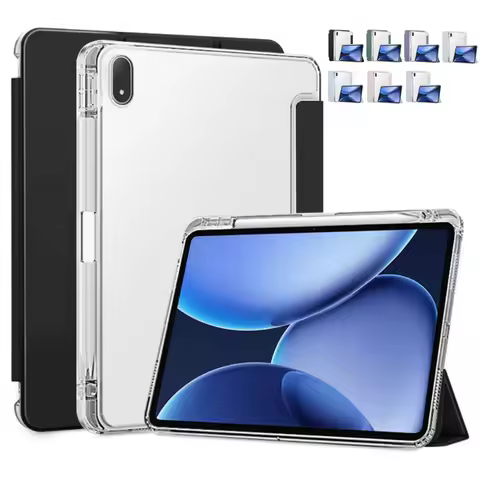 For OPPO Pad 4 Pro 2025 Case 13.2" Folding Leather Stand Smart with Pen Holder Cover For Oneplus Pad