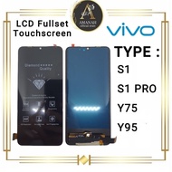 LAYAR Lcd TOUCHSCREEN VIVO S1/S1 PRO/Y95/Y75 NOT Fingerprint Fullset Diamond Original Super 100% Screen Hp Tanam FULL SET COMPLETE Lcd Handphone Y75