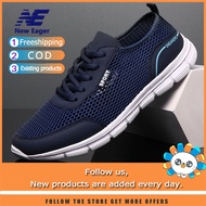 202 fashion spot ultra-light men's shoes Korean version low-top breathable shoes mesh sneakers men's travel casual shoes size：38-48
