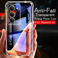 For Redmi15 5G Casing For Redmi 15 C 15C Redmi15 C Redmi15C 2025 Four Corner Silicon Phone Case Came
