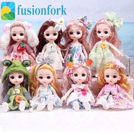 FUSIONFORK​ Molly Girls' Doll Child Toys Princess Dolls Toys Princess Dolls Toys Articulated Doll Ar