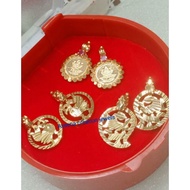 Gold Plated Thali items (No chain , no thali) not 916