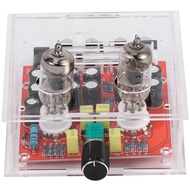 XH-A201 Hifi 6J1 Class A Bile Tube Preamplifier Amplifier Audio Finished Board With Acrylic Chassis