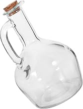 ABOOFAN Glass Olive Oil Dispenser Bottle Vinegar Cruet Soy Sauce Container Pourer Syrup Dressing Dri