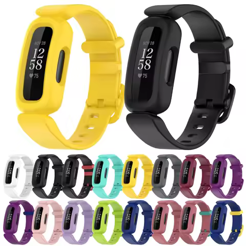 xDfind Silicone Integrated Watch Band For Fitbit Ace 3 / Inspire2 Accessories