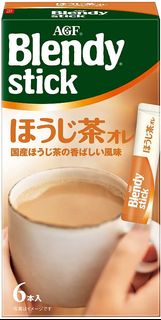 (訂購) 日本製造 AGF Blendy Stick 即沖 焙茶棒 6 條 (6 盒裝)