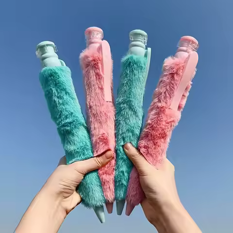 27.5cm Big Plush Giants Pen Personality Stationery For School Props Toys Gifts Big Giant Gel Pen Neu