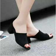 Women's sandals with 5 cm heels, wedding sandals
