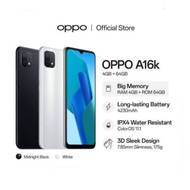 HP OPPO A16K 4/64 GB - OPO A16 K RAM 4GB ROM 64GB GARANSI RESMI