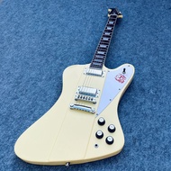 กีต้าร์ไฟฟ้าไฟร์เบิร์ด Gibson Humbucker Pickup กีตาร์มืออาชีพดำ