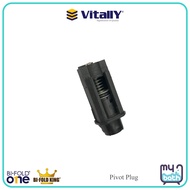 Vitally Bi-Fold King / One Air Replacement Pivot Plug | Pintu Bilik Air | Roda Pintu Lipat | Pintu Tandas