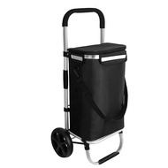Aluminum Alloy Portable Foldable Shopping Cart Shopping Cart Supermarket Shopping Cart Printable