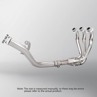For Street Triple 765 765RS 765R 765R Motorcycle Stainless Steel Full Exhaust System Assembly Connec