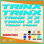 ➠ ∛ ☩    Trinx bikes  set Vinyl Stickers